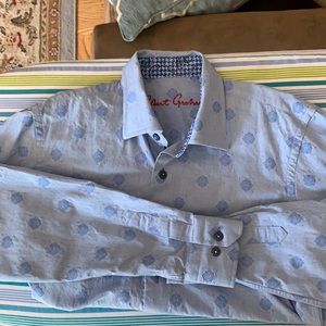 Robert Graham Button Down Shirt Boys size M 10/12